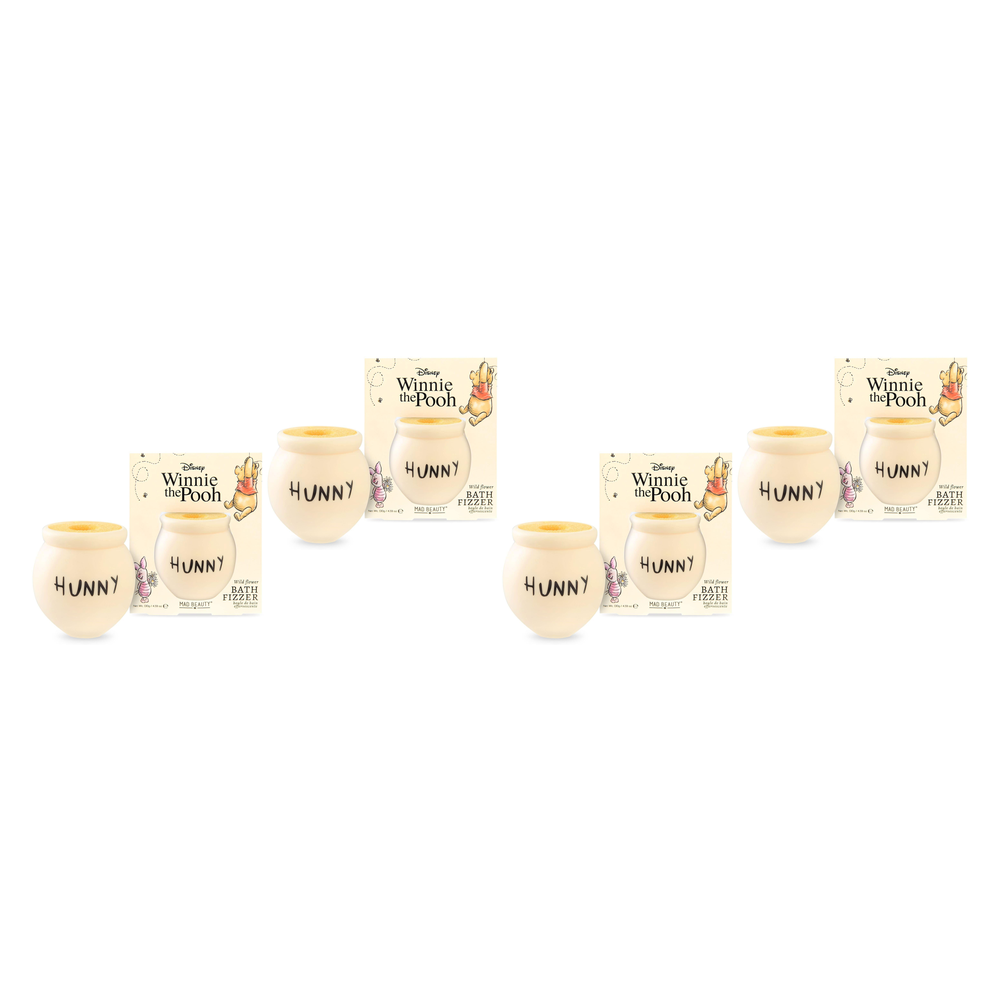 Disney Winnie the Pooh Honeypot Bath Fizzer 130g Pack of 4