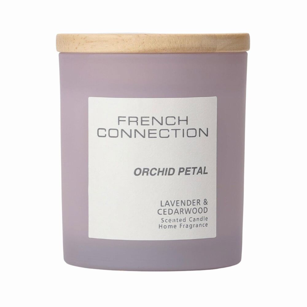 French Connection Pastel Range Candle Orchid Petal 200g