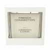 French Connection Wooden Range Candle Lemongrass Ginger 200g