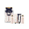 Luxury Bathing Co Velvet Rose & Peony Ultimate Gift Set Jar with Body Puff Bundle of 5