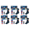 Warner Bros DC Superman Body Care Sock Set Mad Beauty Wash and Socks Pack of 6