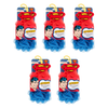 Warner Bros DC Superman Body Exfoliator Duo Mad Beauty Bath Poufs Pack of 5