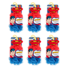 Warner Bros DC Superman Body Exfoliator Duo Mad Beauty Bath Poufs Pack of 6