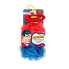 Warner Bros DC Superman Body Exfoliator Duo Mad Beauty Bath Poufs