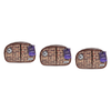 Warner Bros Harry Potter Cosmetic Bag Mad Beauty Platform 9 3/4 Wash Pack of 3