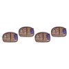 Warner Bros Harry Potter Cosmetic Bag Mad Beauty Platform 9 3/4 Wash Pack of 4