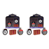 Warner Bros Harry Potter Bath Fizzer Trio 3x100g Mad Beauty Set Pack of 2