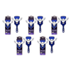 Warner Bros Harry Potter Hedwig Owl Post Hair Brush Mad Beauty Pack of 5