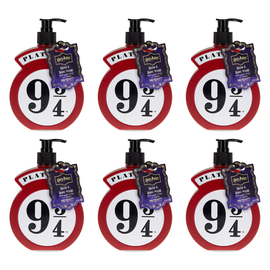 Warner Bros Harry Potter Platform 9 3/4 Hand and Body Wash 500ml Pack of 6