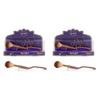 Warner Bros Harry Potter Nimbus 2000 Makeup Brush Mad Beauty Pack of 2