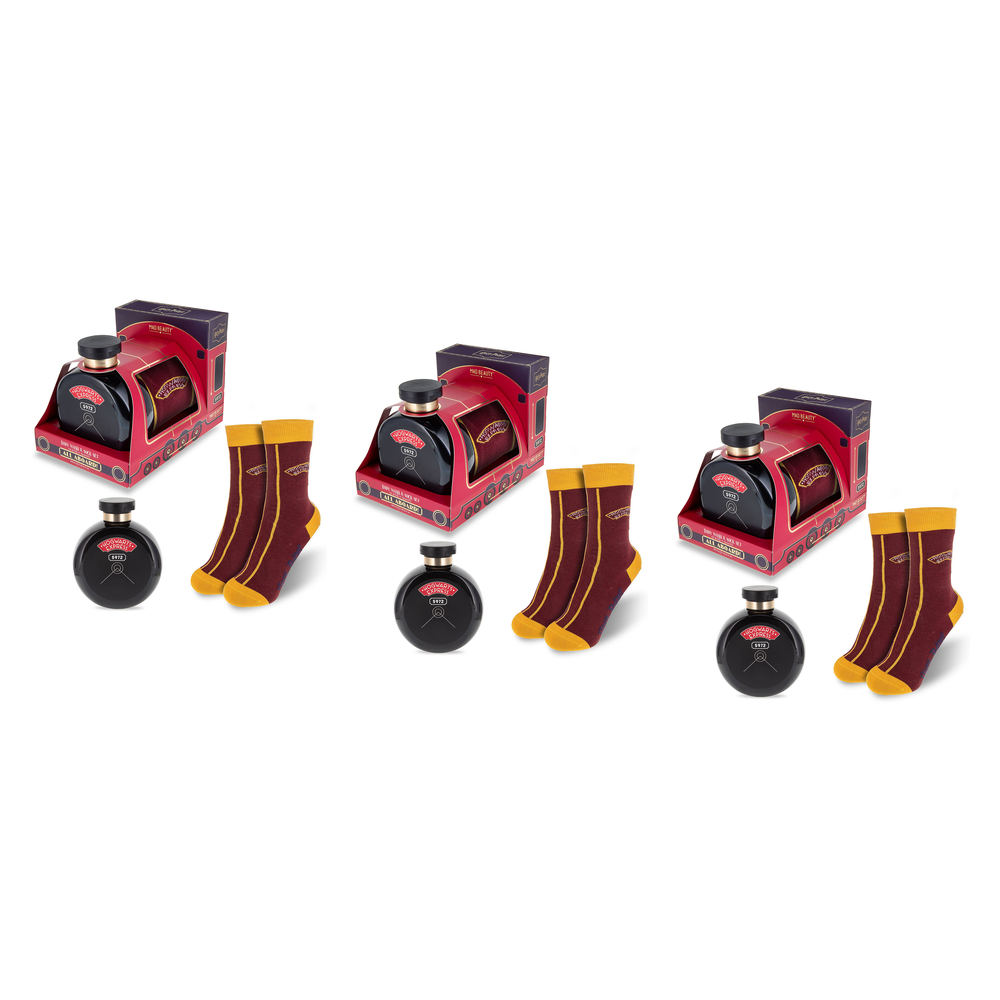 Warner Bros Harry Potter Hogwarts Express Wash and Sock Set Pack of 3