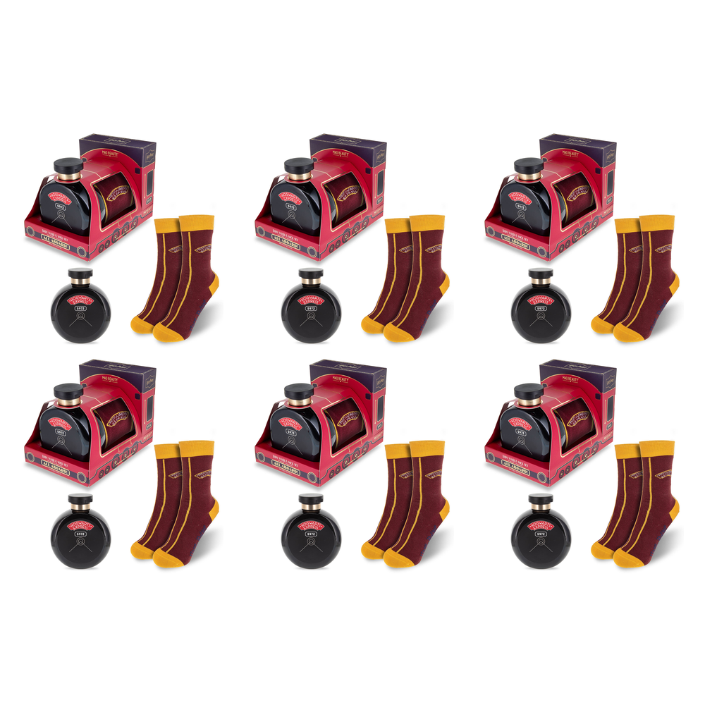 Warner Bros Harry Potter Hogwarts Express Wash and Sock Set Pack of 6