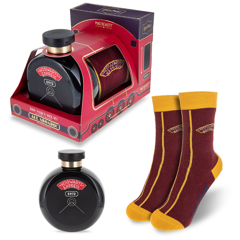 Warner Bros Harry Potter Hogwarts Express Wash and Sock Set