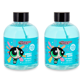 Warner Bros Powerpuff Girls Buttercup Bubble Bath 250ml Kids Bath Pack of 2