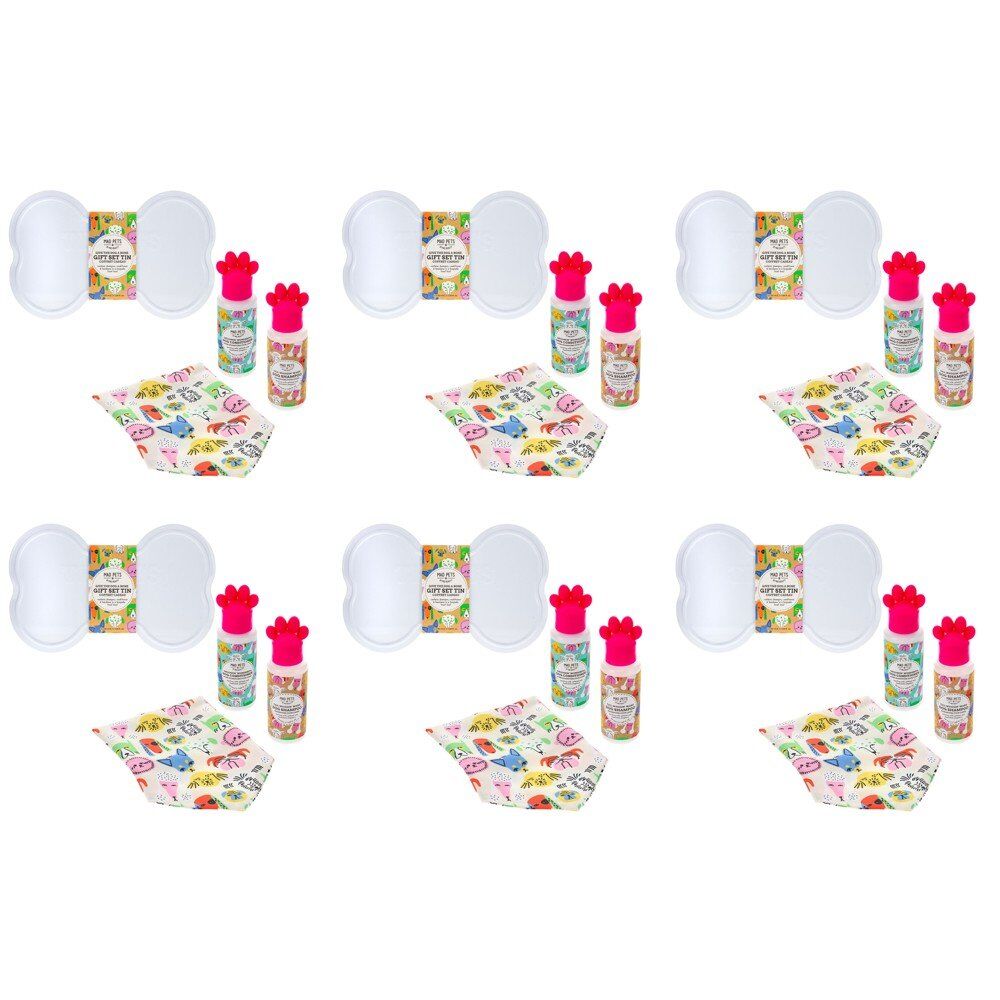 Mad Beauty Mad Pets Give the Dog a Bone Gift Set Tin Bundle of 6