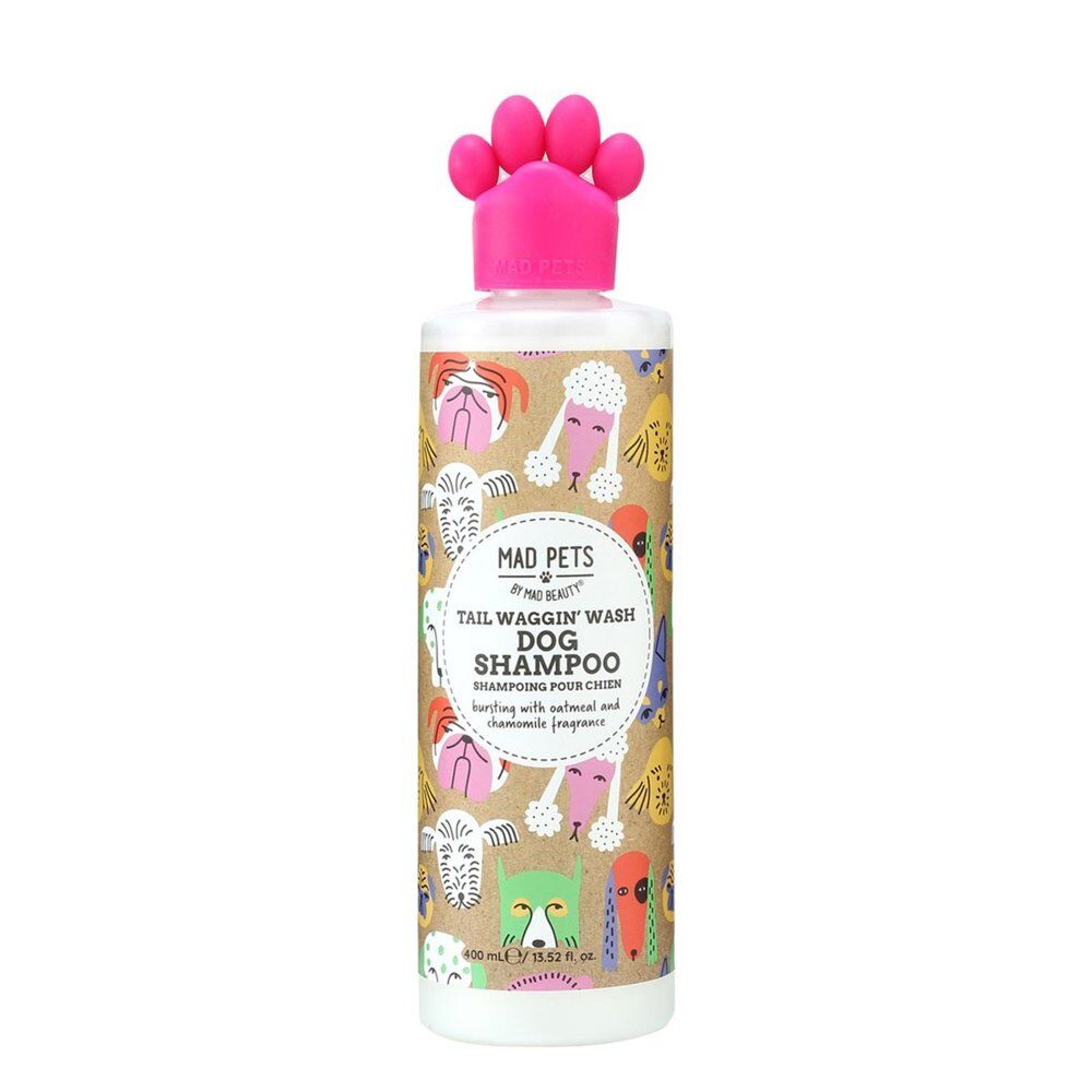 Mad Beauty Mad Pets Tail Waggin' Wash Dog Shampoo 400mL Pack of 6