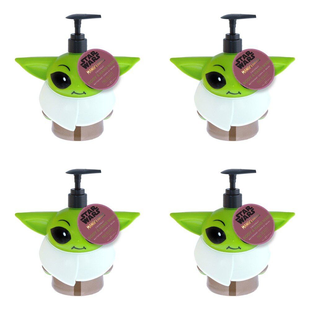 Disney Star Wars The Mandalorian The Child Coconut Body and Hand Wash 500mL Pack of 4
