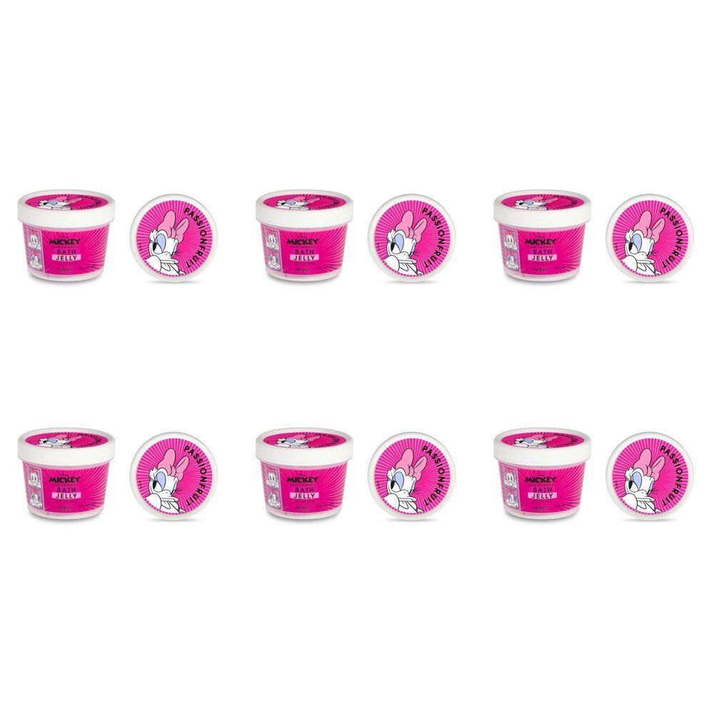 Disney Mickey and Friends Daisy Duck Bath Jelly Passionfruit 95mL Pack of 6