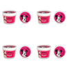 Disney Mickey and Friends Minnie Mouse Bath Jelly Soft Rose 95g Pack of 4