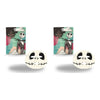 Disney The Nightmare Before Christmas Jack Skellington Sheet Face Mask Counter Display of 12 Bundle of 2