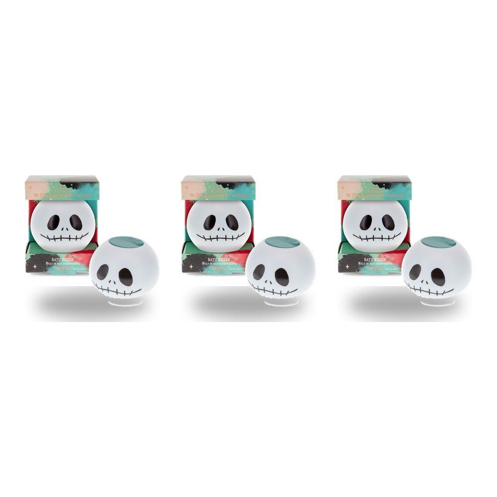 Disney The Nightmare Before Christmas Jack Skellington Cauldron Bath Fizzer 130g Pack of 3