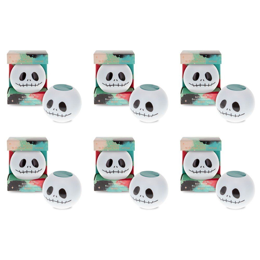 Disney The Nightmare Before Christmas Jack Skellington Cauldron Bath Fizzer 130g Pack of 6