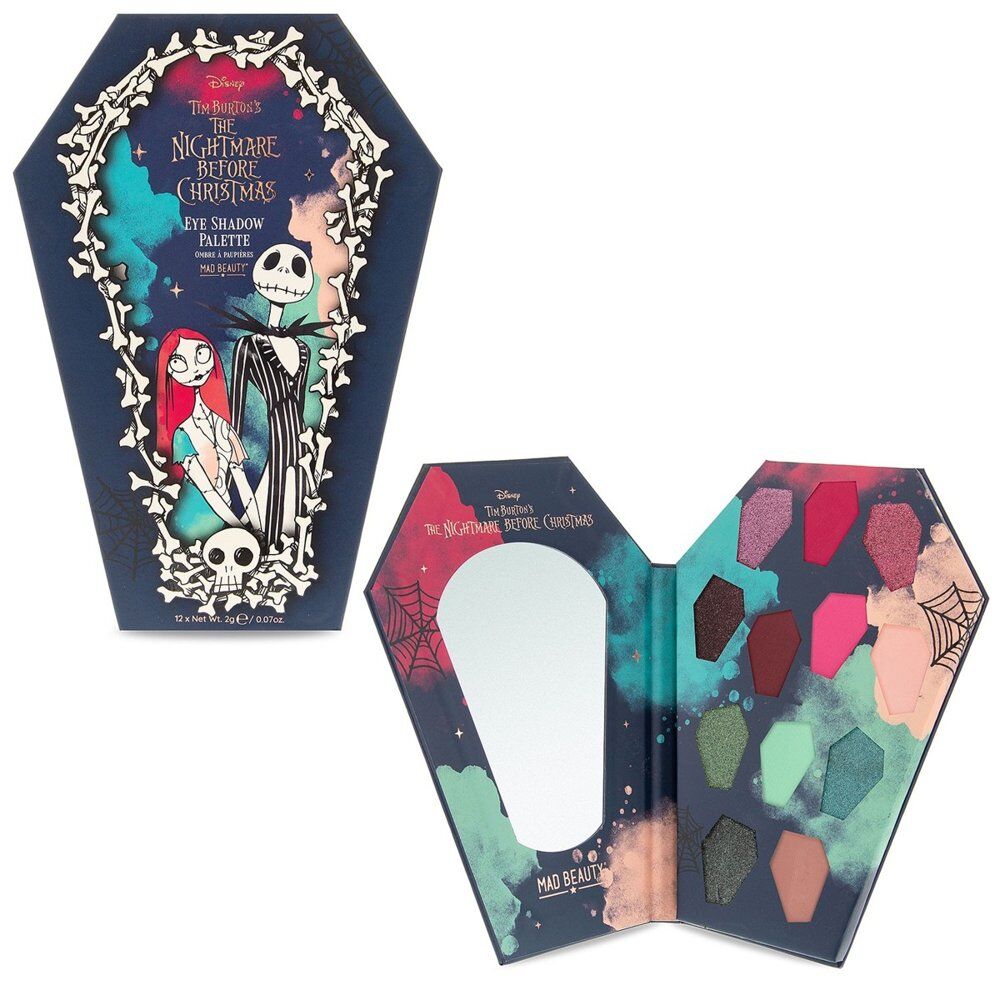 Disney The Nightmare Before Christmas Coffin Eyeshadow Palette 12 Shades Pack of 6