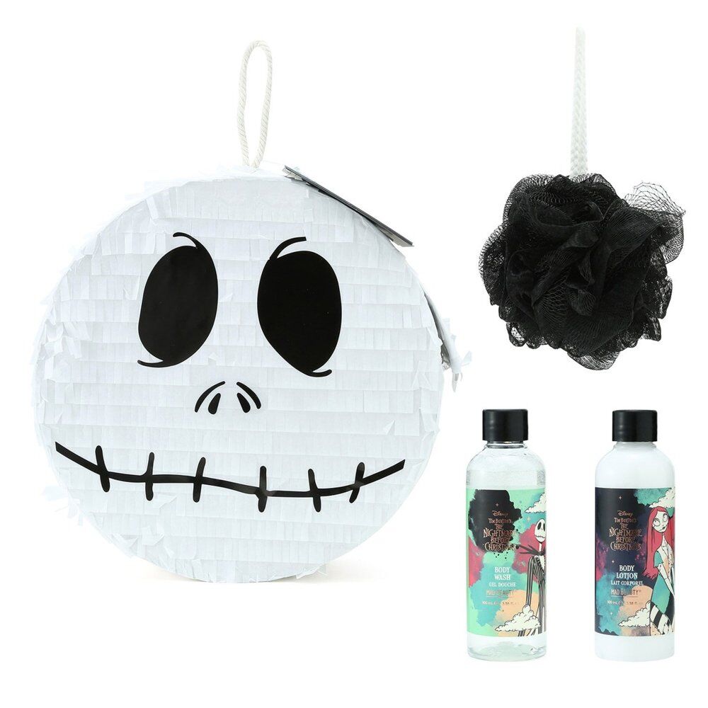 Disney The Nightmare Before Christmas Jack Skellington Bath & Body Pinata Gift Set Bundle of 2