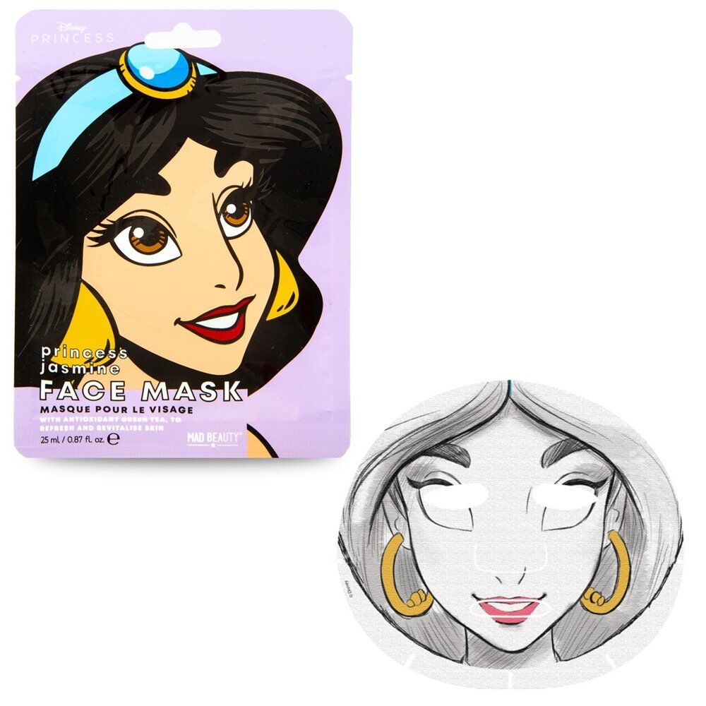 Disney Princess Jasmine Face Mask 25mL Counter Display of 12 Bundle of 3