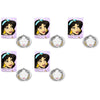 Disney Princess Jasmine Face Mask 25mL Counter Display of 12 Bundle of 5