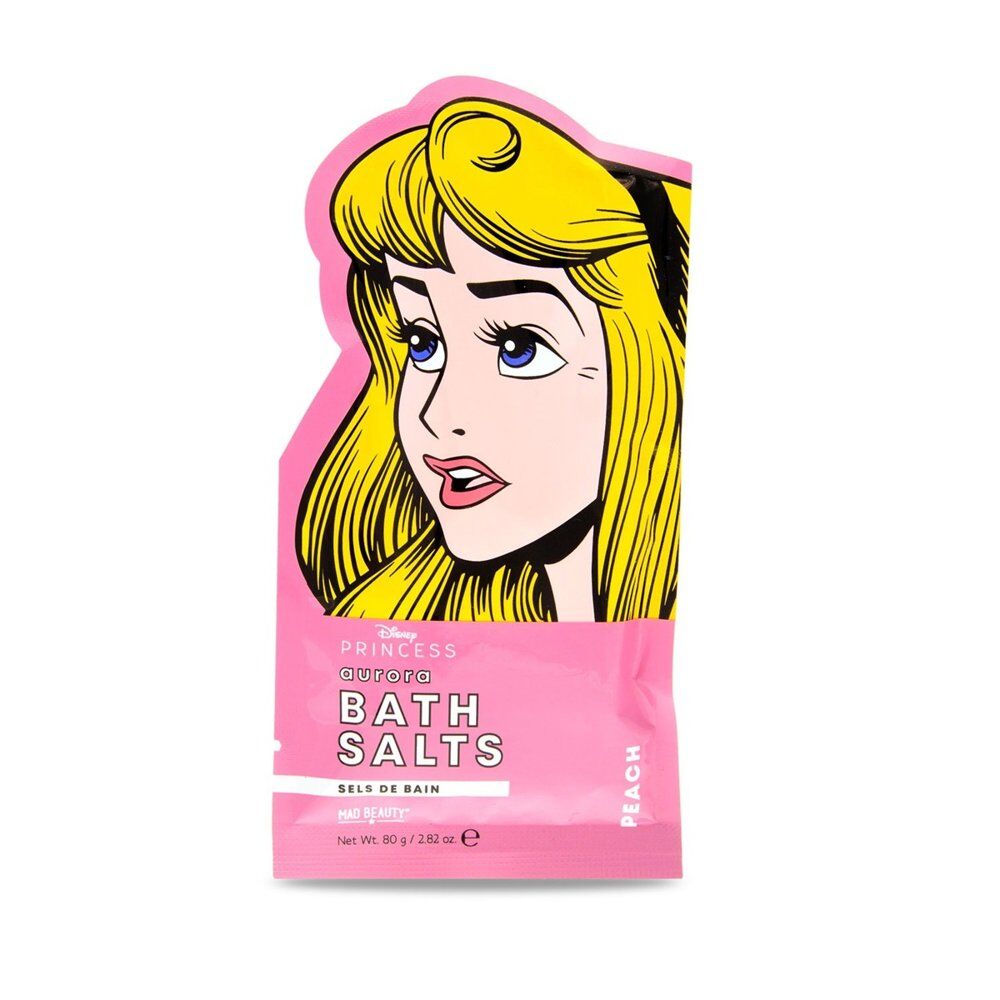 Disney Princess Aurora Bath Salts Peach 80g Pack of 2