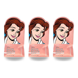 Disney Princess Belle Bath Salts Passionfruit 80g Pack of 3