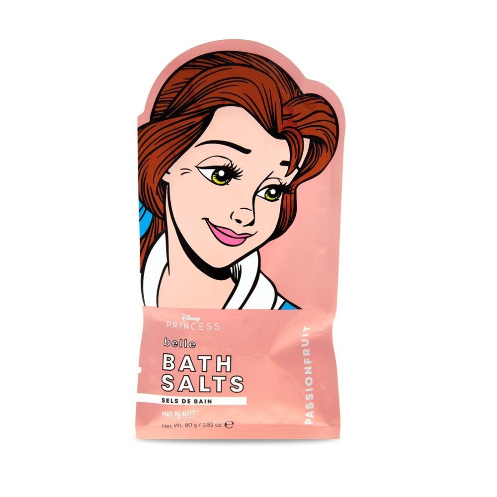 Disney Princess Belle Bath Salts Passionfruit 80g Pack of 4