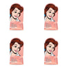 Disney Princess Belle Bath Salts Passionfruit 80g Pack of 4