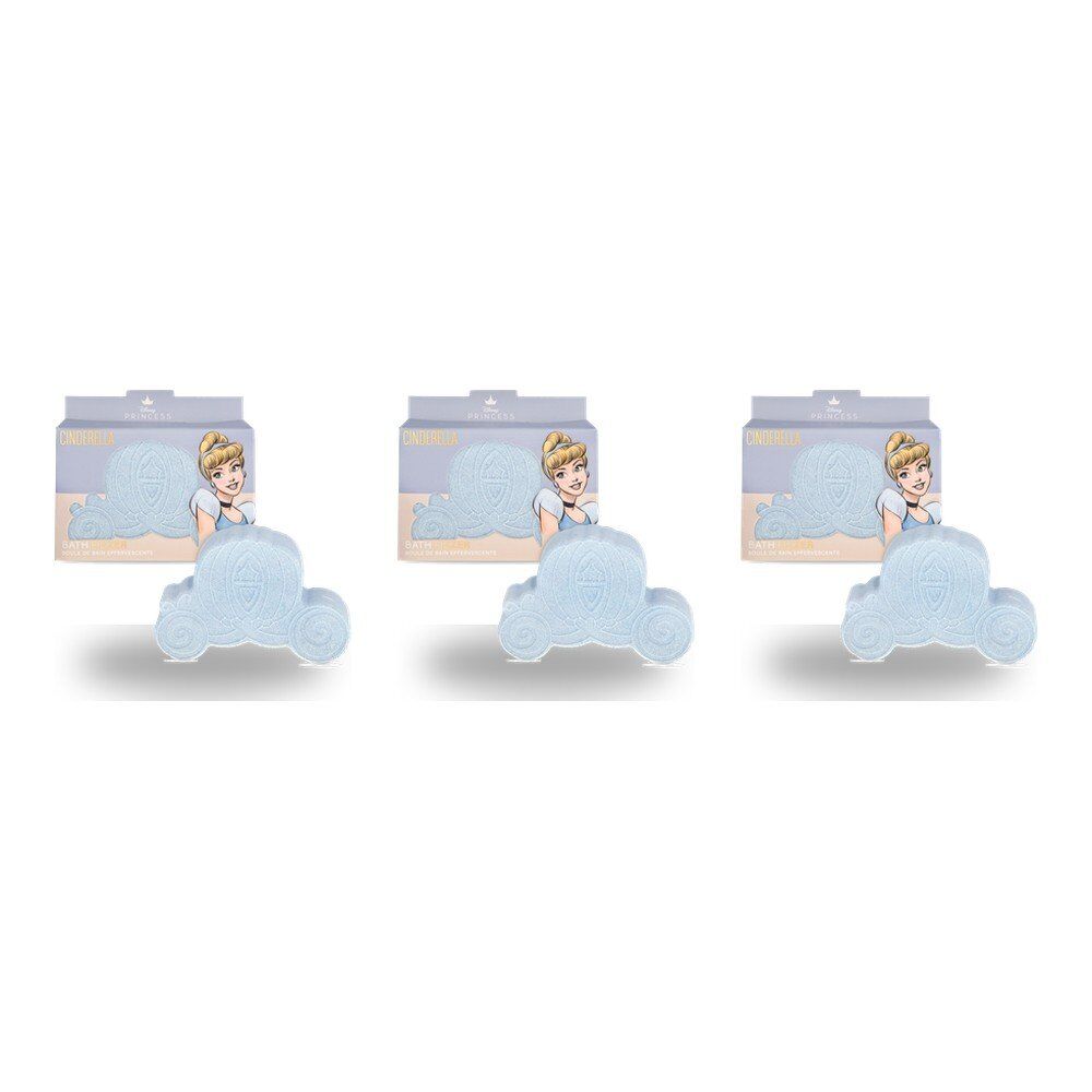 Disney Princess Cinderella Carriage Bath Fizzer Pack of 3