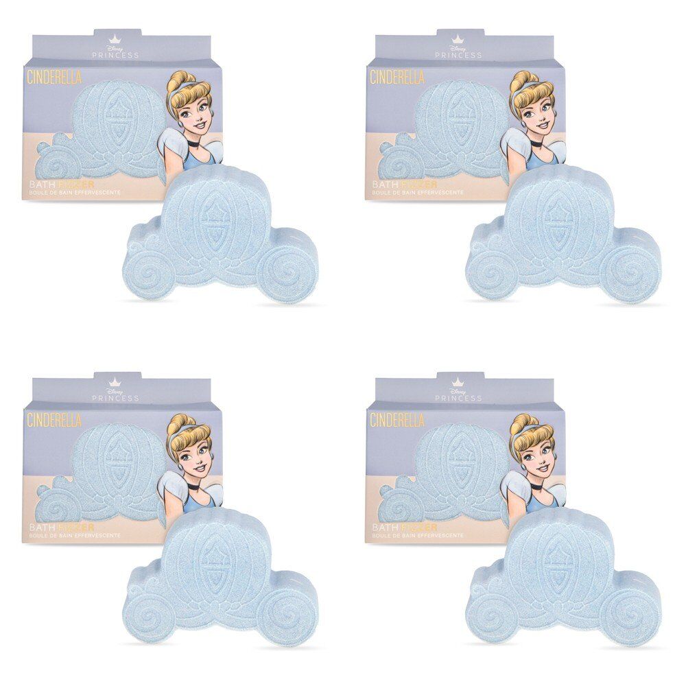 Disney Princess Cinderella Carriage Bath Fizzer Pack of 4