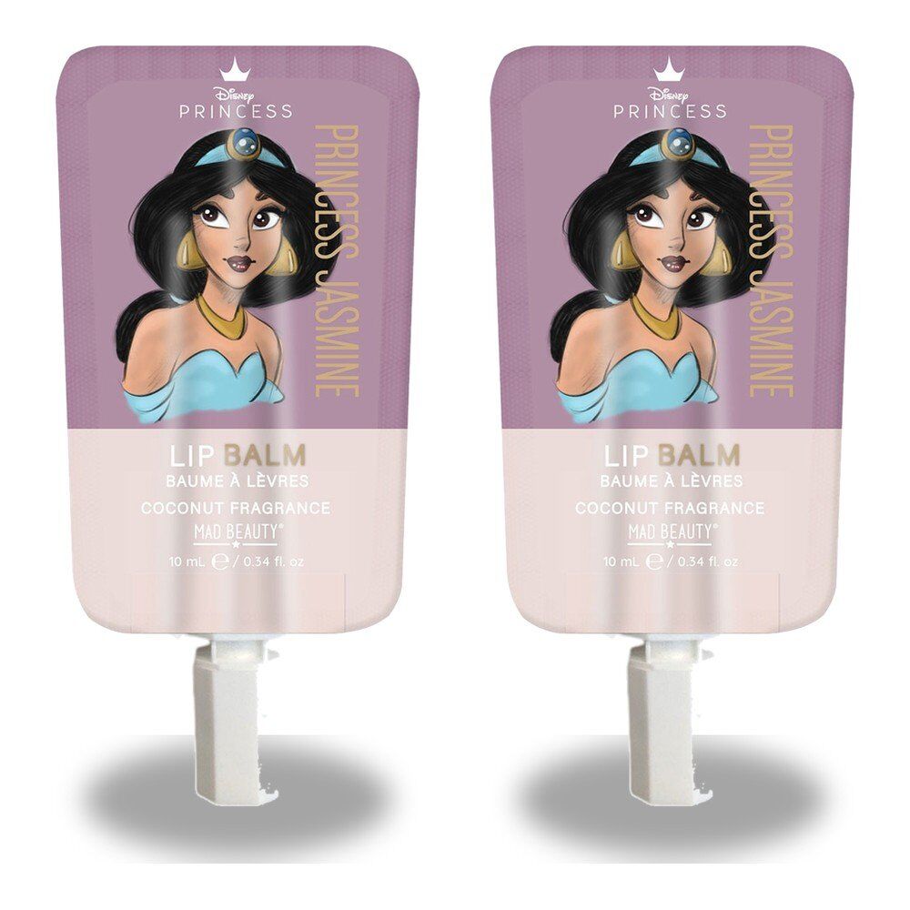 Disney Princess Jasmine Lip Balm Coconut 10mL Pack of 2