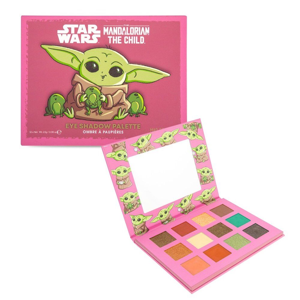 Disney Star Wars The Mandalorian The Child Eyeshadow Palette 12 x 2.5g Pack of 2