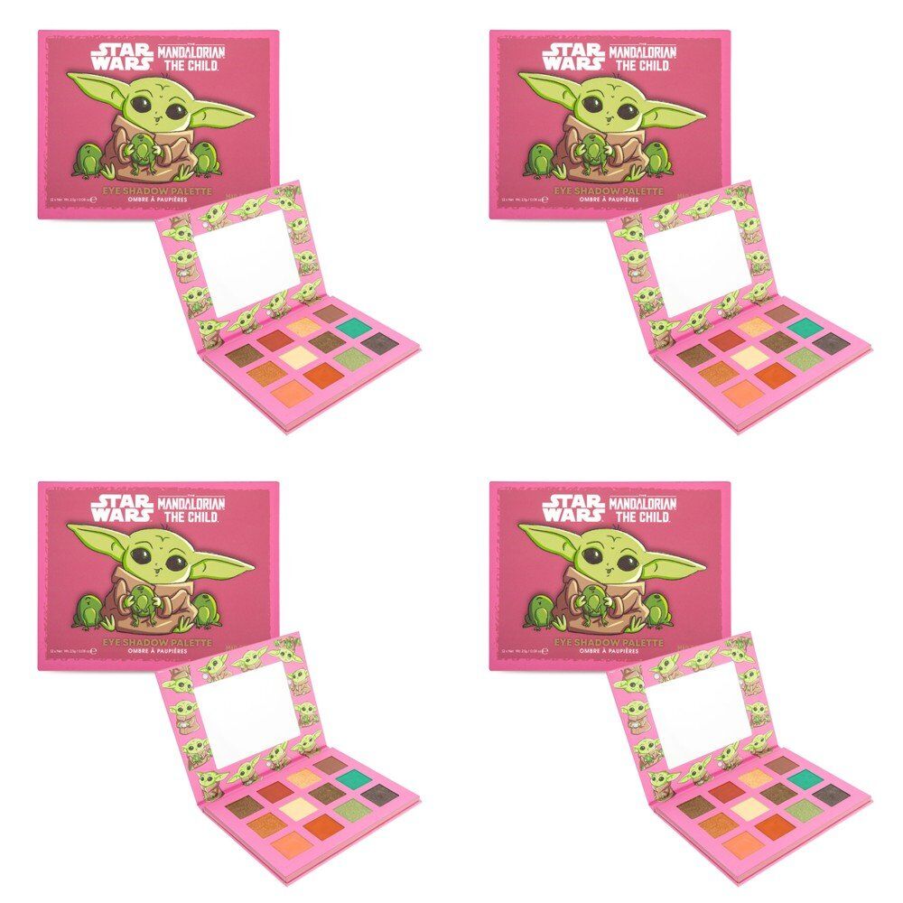 Disney Star Wars The Mandalorian The Child Eyeshadow Palette 12 x 2.5g Pack of 4