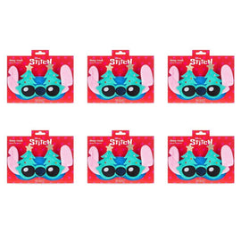 Disney Stitch at Christmas Plush Sleep Mask with Christmas Trees Pack of 6