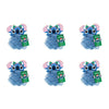 Disney Stitch Stitch-mas Body Exfoliator Puff with Christmas Tree Headband Pack of 6