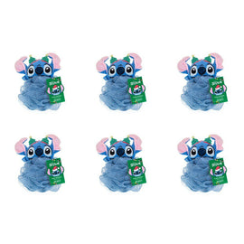 Disney Stitch Stitch-mas Body Exfoliator Puff with Christmas Tree Headband Pack of 6
