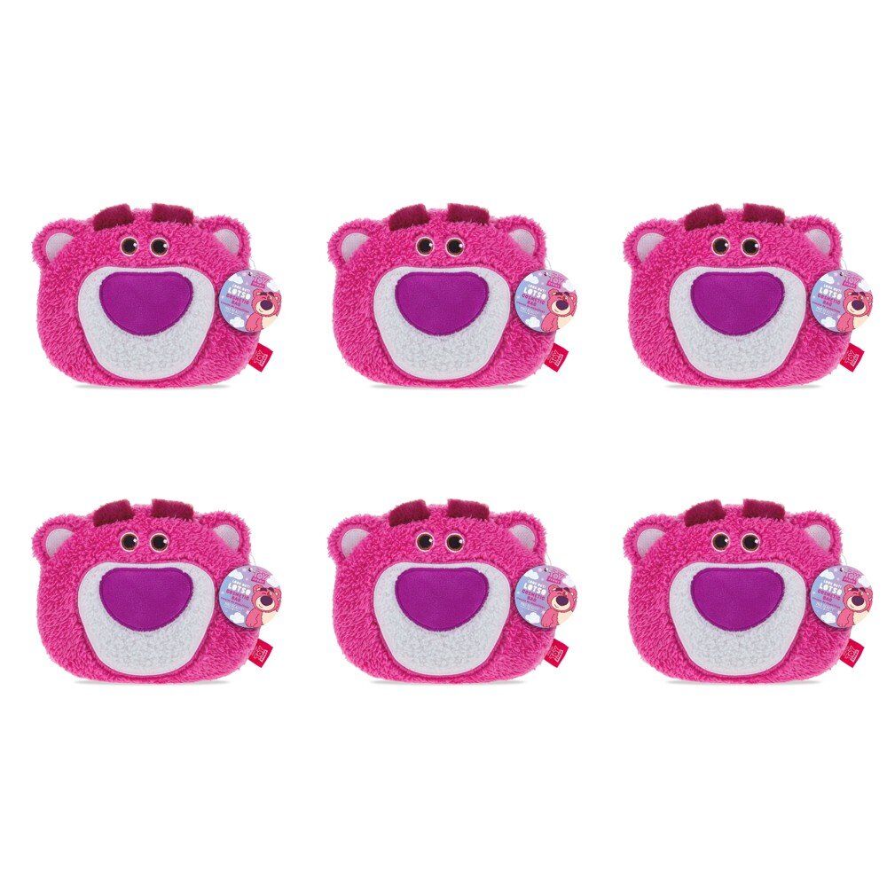 Disney Pixar Toy Story Lotso Plush Cosmetic Wash Bag Pack of 6