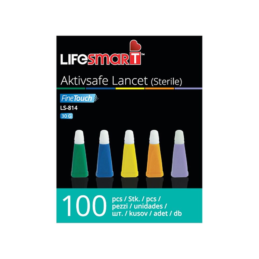 LifeSmart Aktisafe Safety Lancet 100 Pack