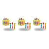 Warner Bros The Powerpuff Girls Lip Balm Trio 3 x 4g Bundle of 3