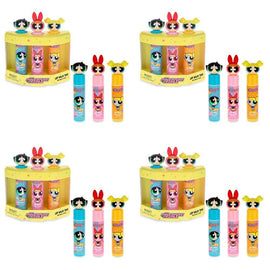 Warner Bros The Powerpuff Girls Lip Balm Trio 3 x 4g Bundle of 4