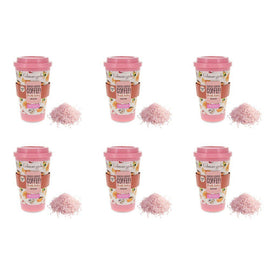 Warner Bros Gilmore Girls Coffee! Coffee! Coffee! Bath Salts 400g in Reusable Cup Pack of 6