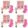 Warner Bros Gilmore Girls Sock Set with Foot Lotion 100mL Bundle of 4