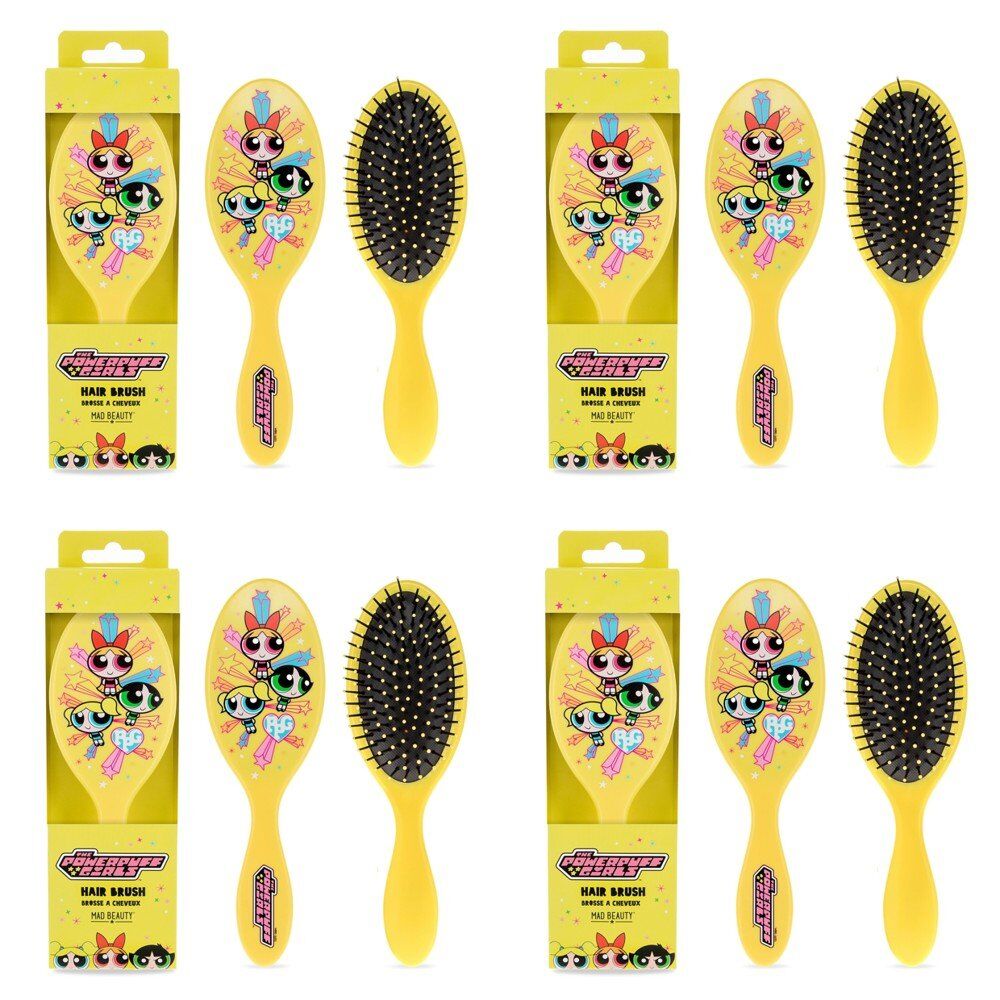 Warner Bros The Powerpuff Girls Hair Brush Pack of 4