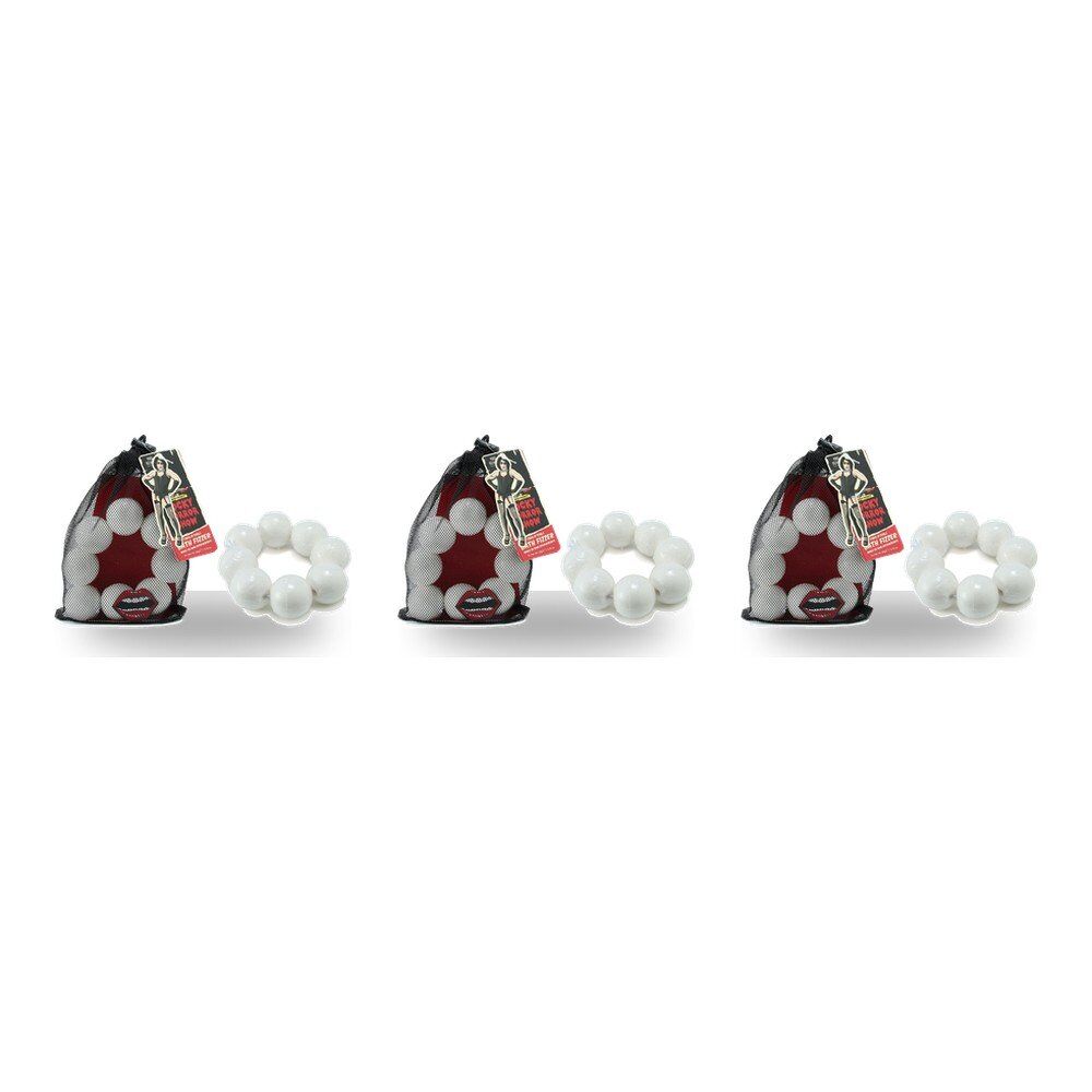 Mad Beauty Rocky Horror Show String of Pearls Bath Fizzers 8 x 20g Pack of 3